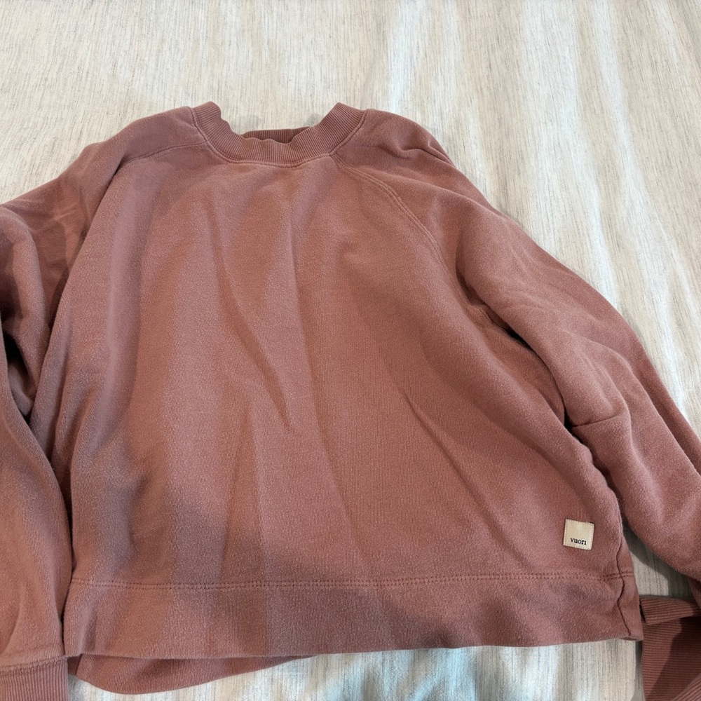 Vuori Blush Pink Sweatshirt